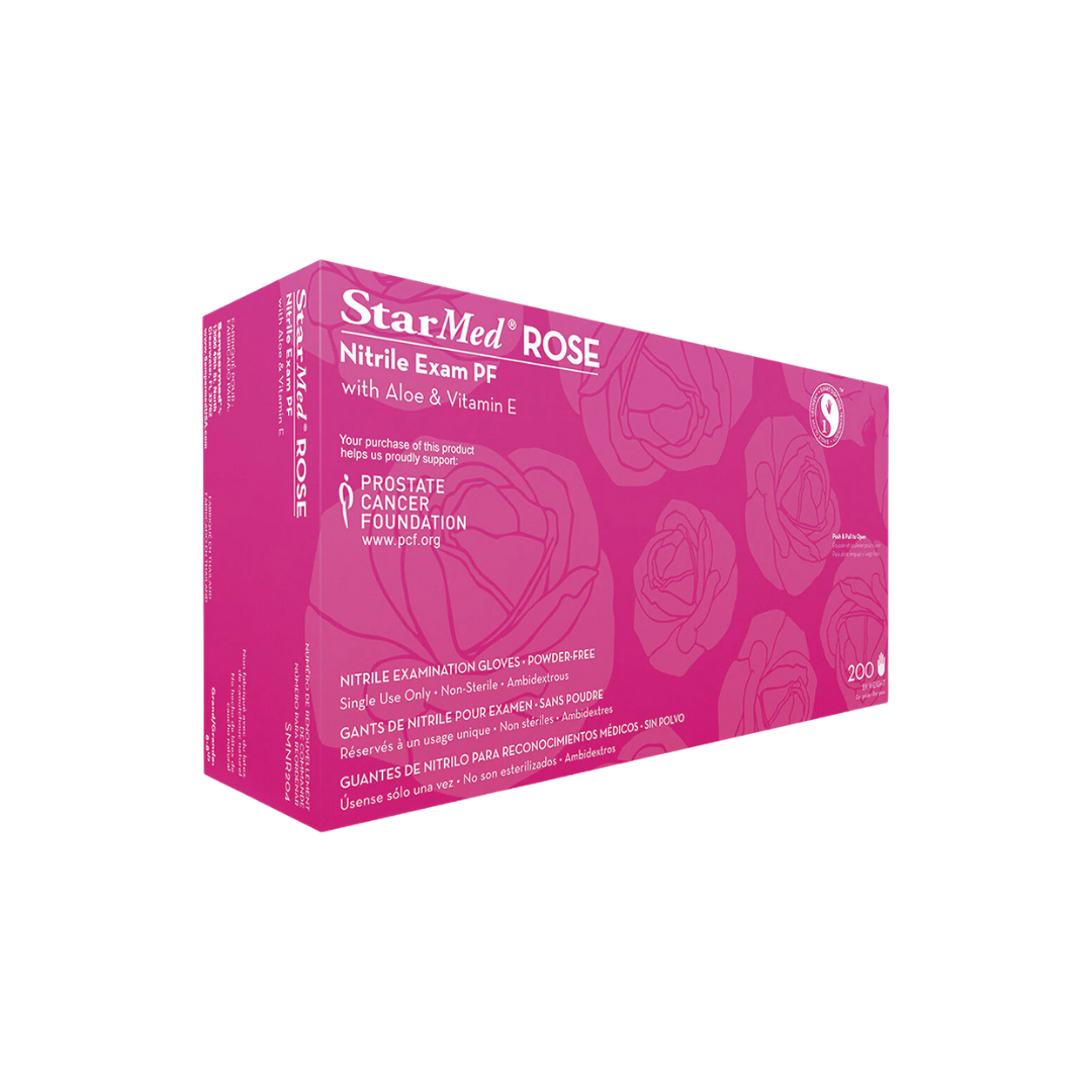 Best Touch StarMed ROSE Nitrile Gloves
